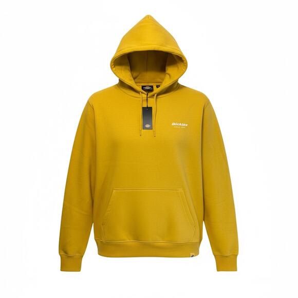 Dickies Camden Box Hoodie NWT Men's Sz L Harvest Gold Streetwear Casual Retro - Picture 1 of 7